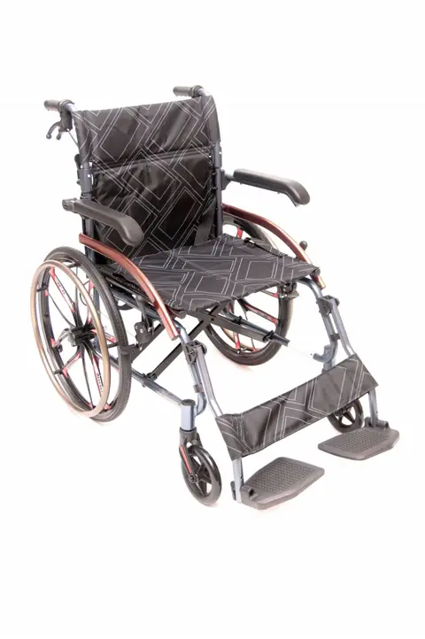 Wózek inwalidzki aluminiowy Wheelie Light